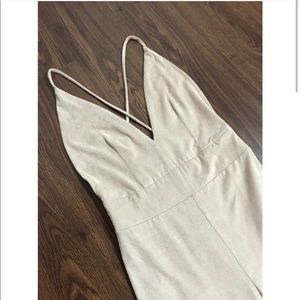 JLuxLabel Suede Jumpsuit